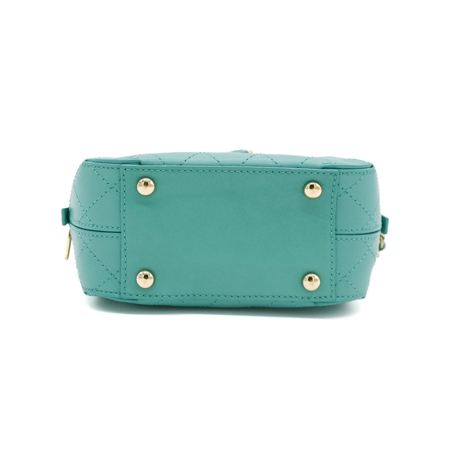 Chanel Zip Camera Bag Crossbody Bag in Tiffany Blue Teal