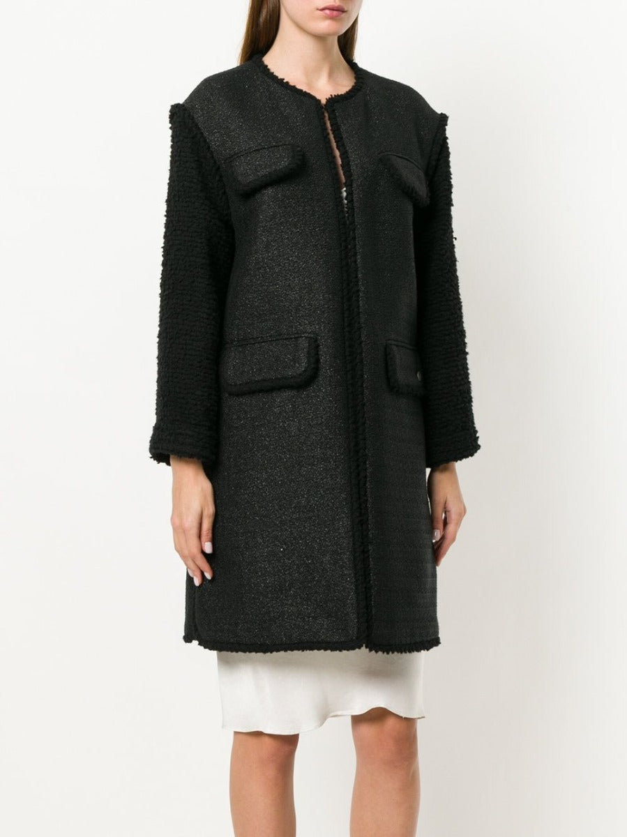 Black Tweed Coat