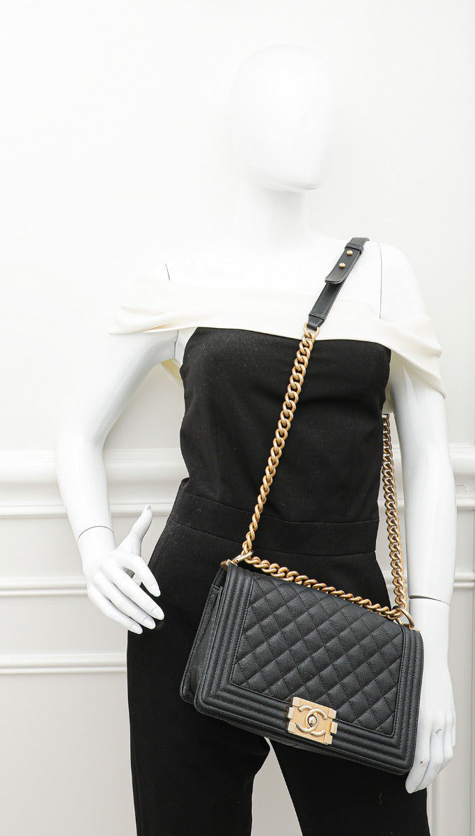 Chanel Black Le Boy Bag