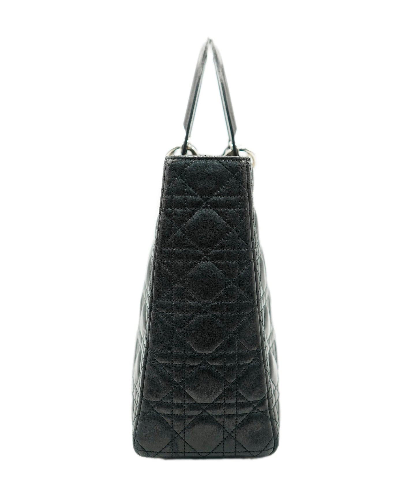 Christian Dior Black Zip Closure Large Lady ALC1769