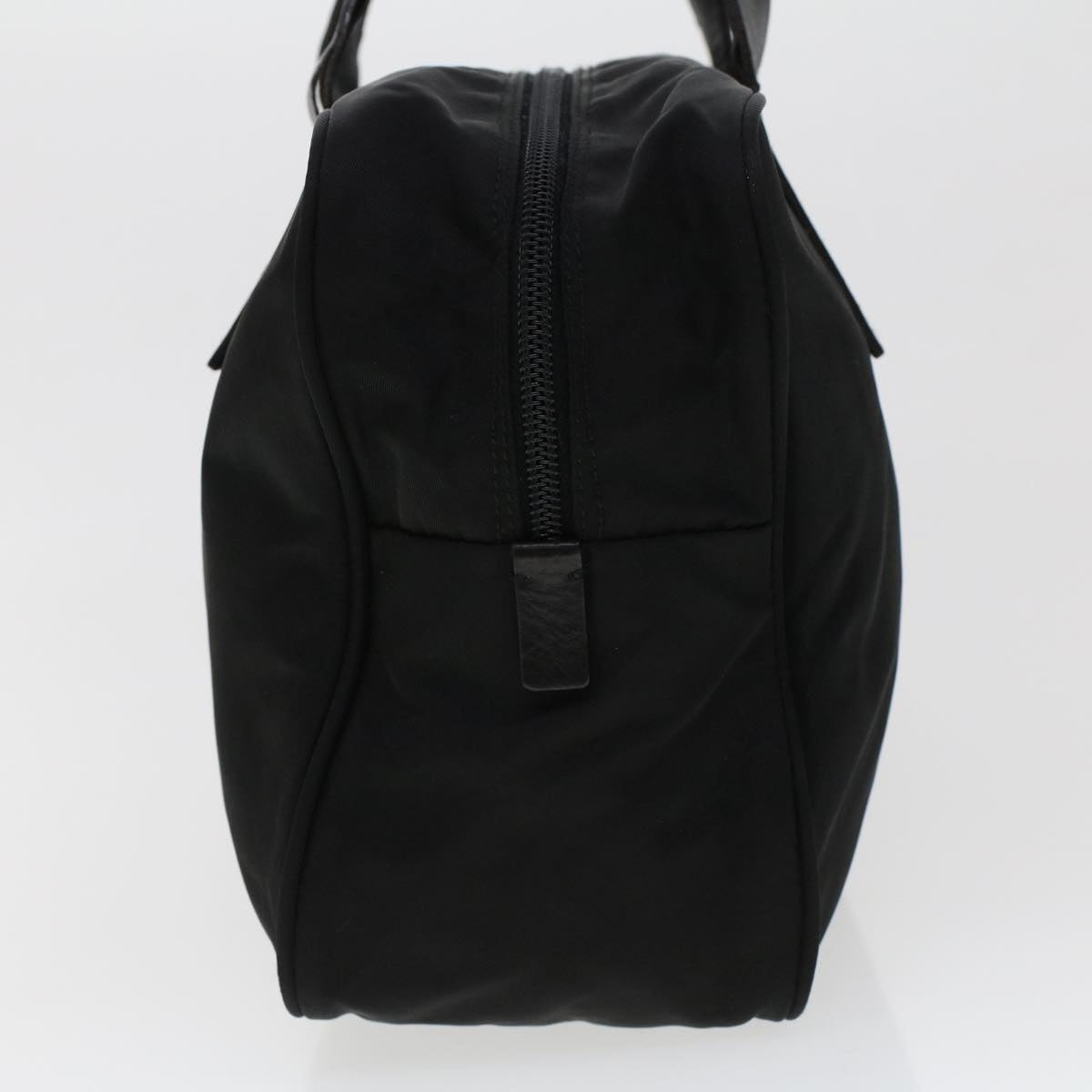 Prada Hand Bag Nylon Black cl532