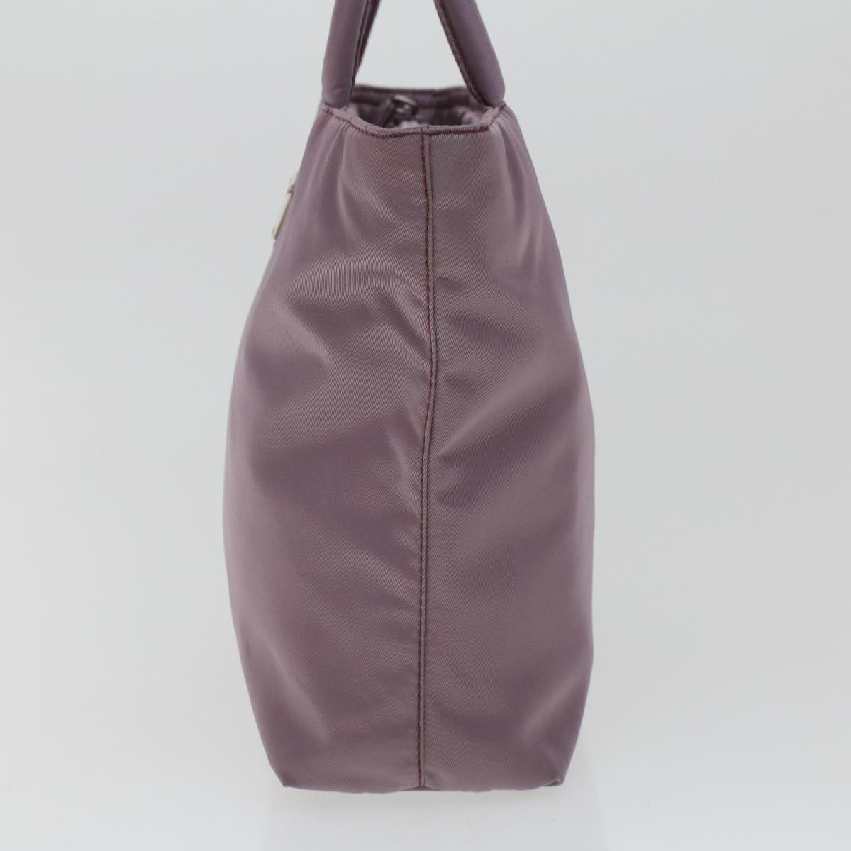 Prada Hand Bag Nylon Purple cl574