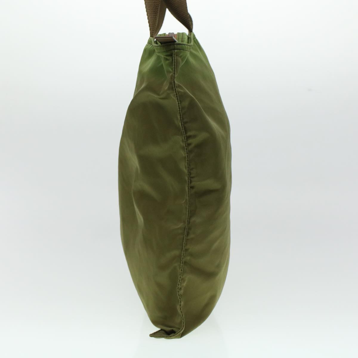 Prada Shoulder Bag Nylon Khaki cl582