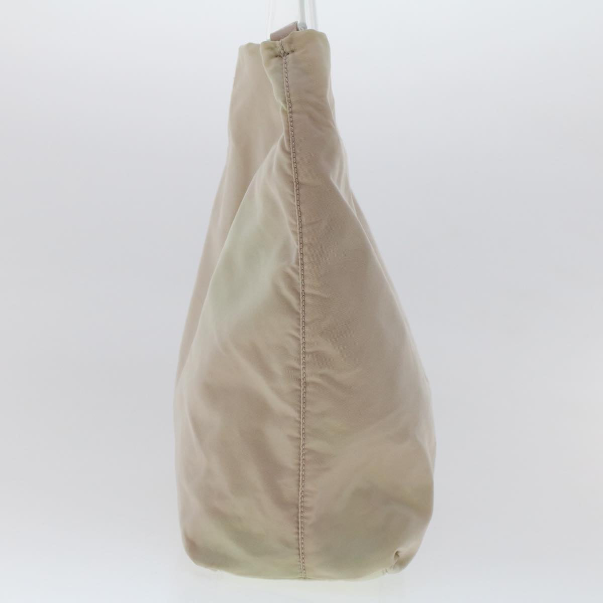 Prada Shoulder Bag Nylon Beige cl652
