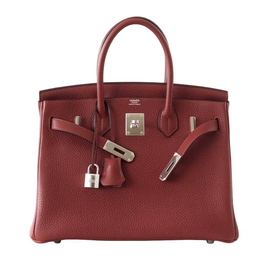 Hermès Birkin 30 Rouge H Togo Bag