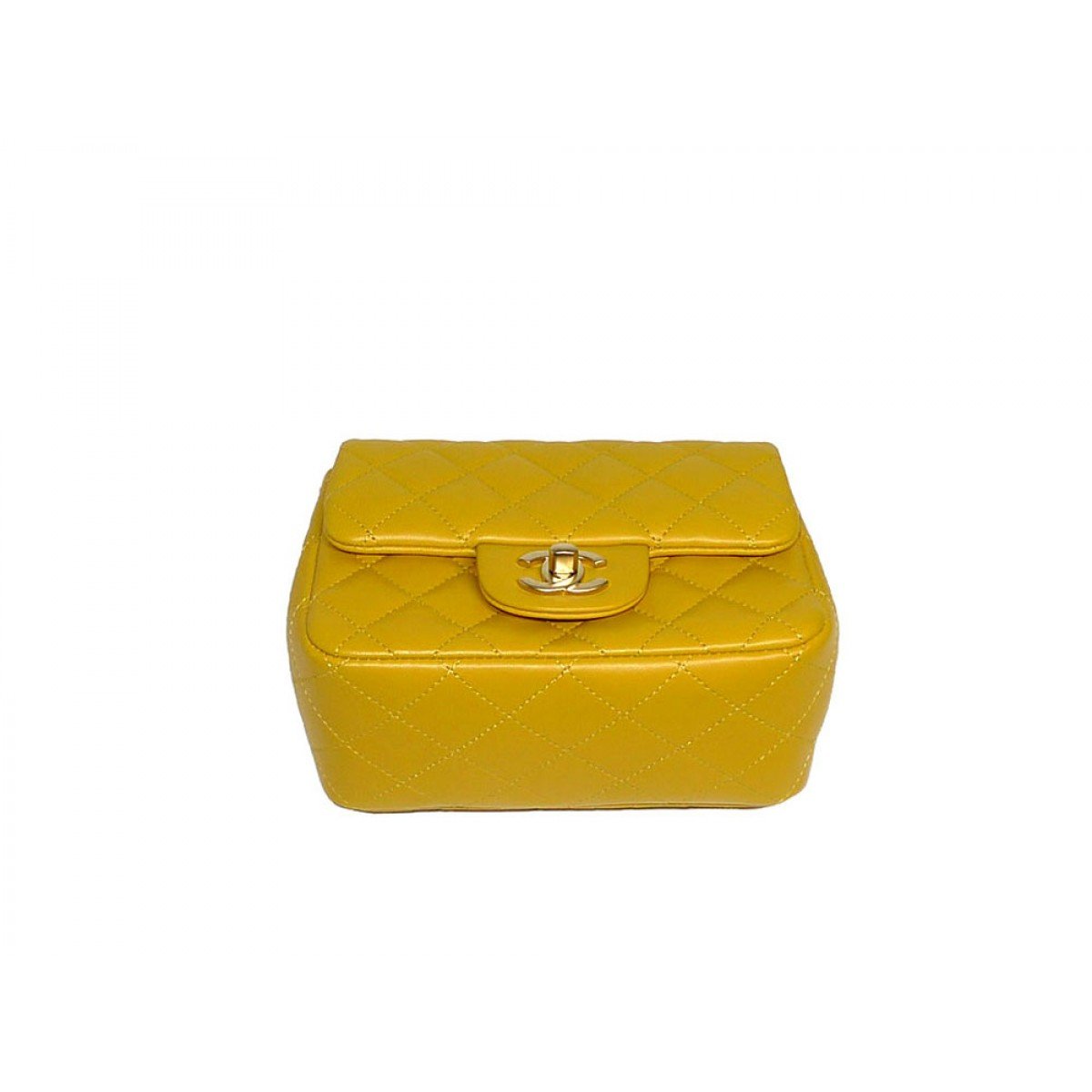 Chanel Mini Flap Bag Yellow