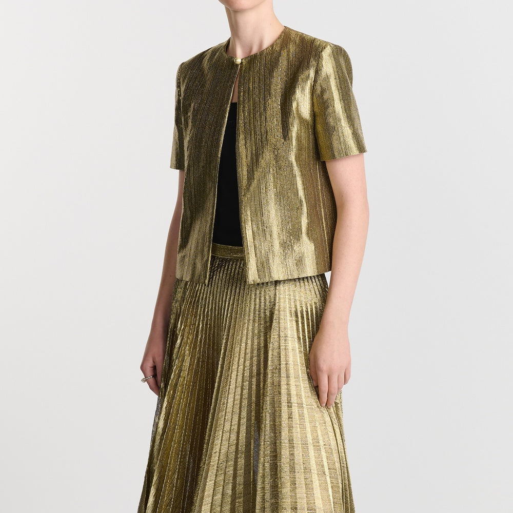 Dior Or Short-Sleeved Jacket