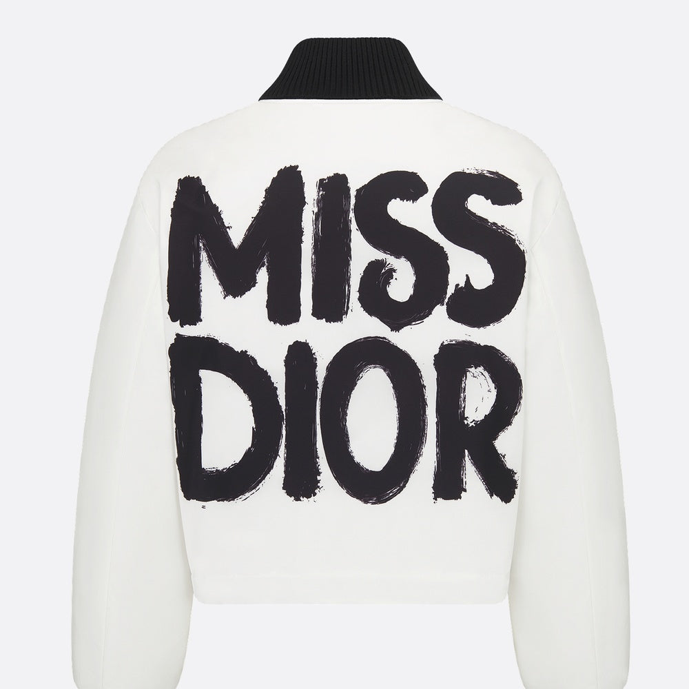 DiorAlps Cropped Bomber Jacket