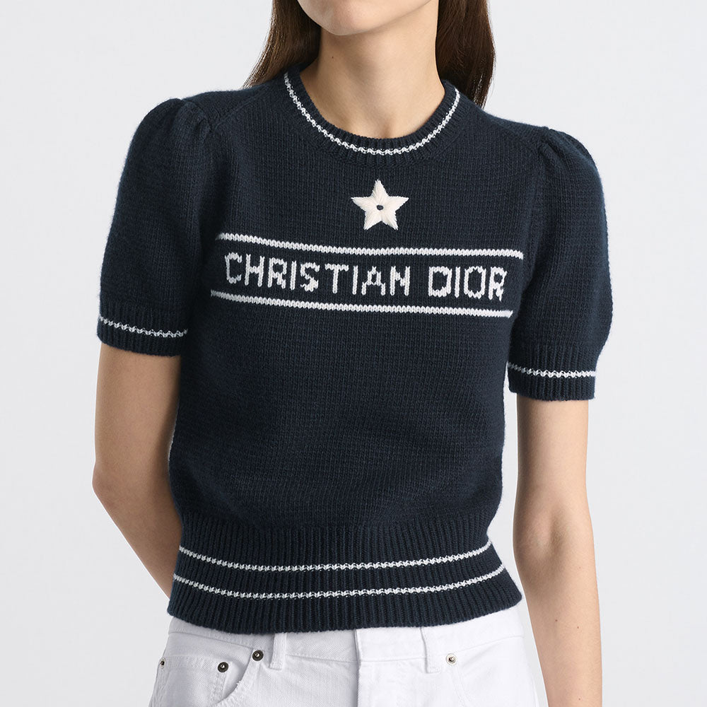 Christian Dior Short-Sleeved Sweater