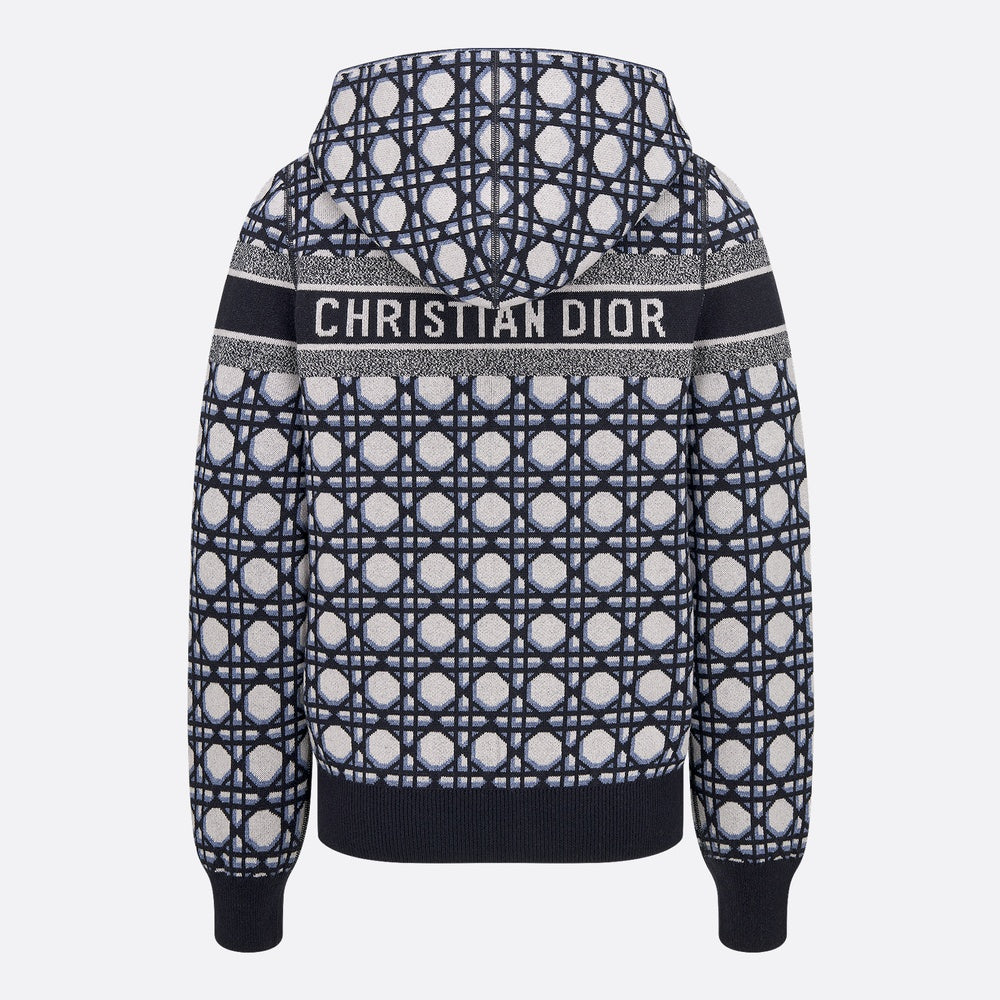 Reversible Zipped Cardigan with Hood
