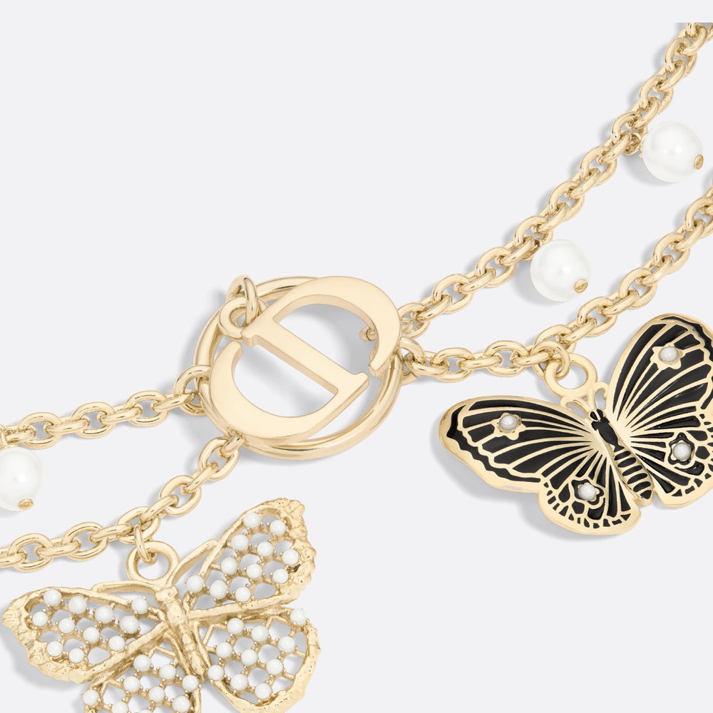 Toile de Jouy Papillon Bag Charm