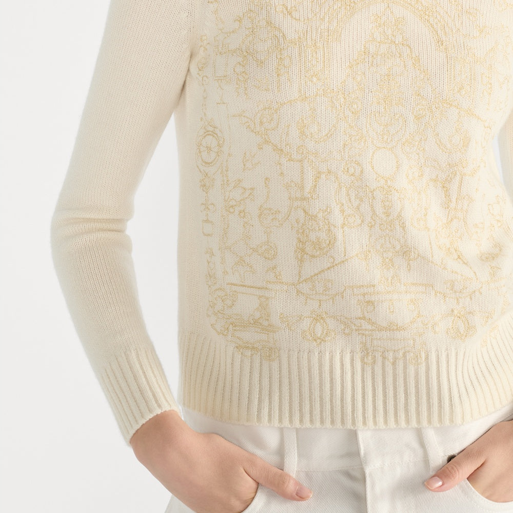Embroidered Sweater