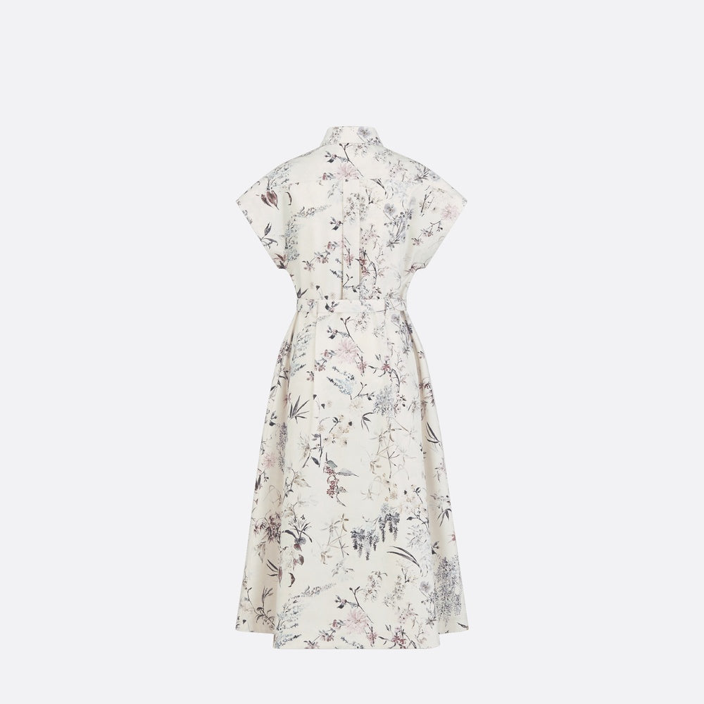 Mid-Length Belted Shirtdress