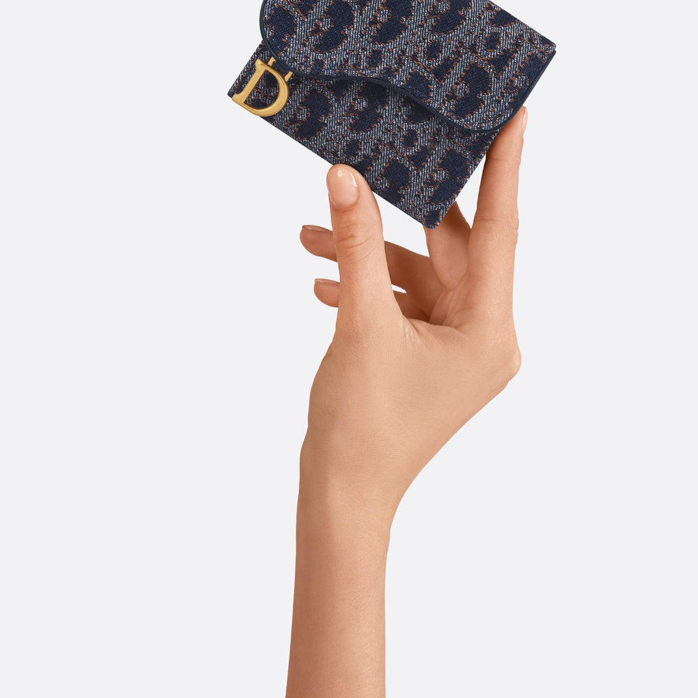 Saddle Lotus Wallet