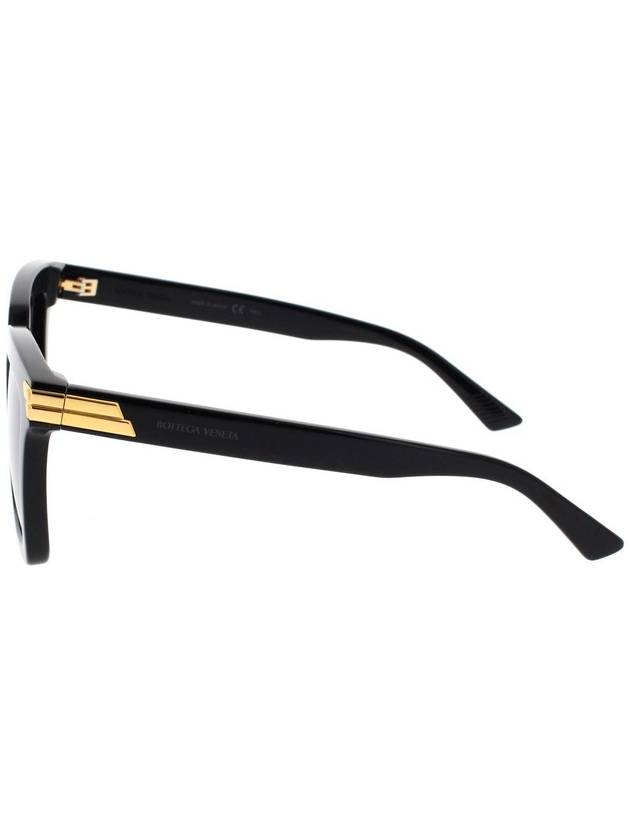 Luxury Bottega Veneta Square Sunglasses Black