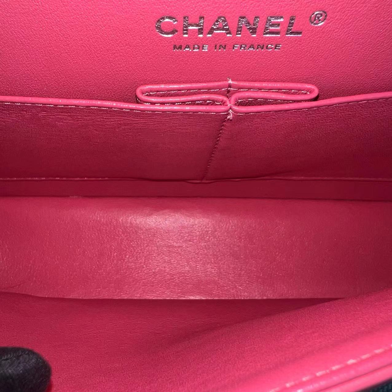 *Un, Full Set, Receipt* Classic Flap Medium Quilted Lambskin Pink Series 29