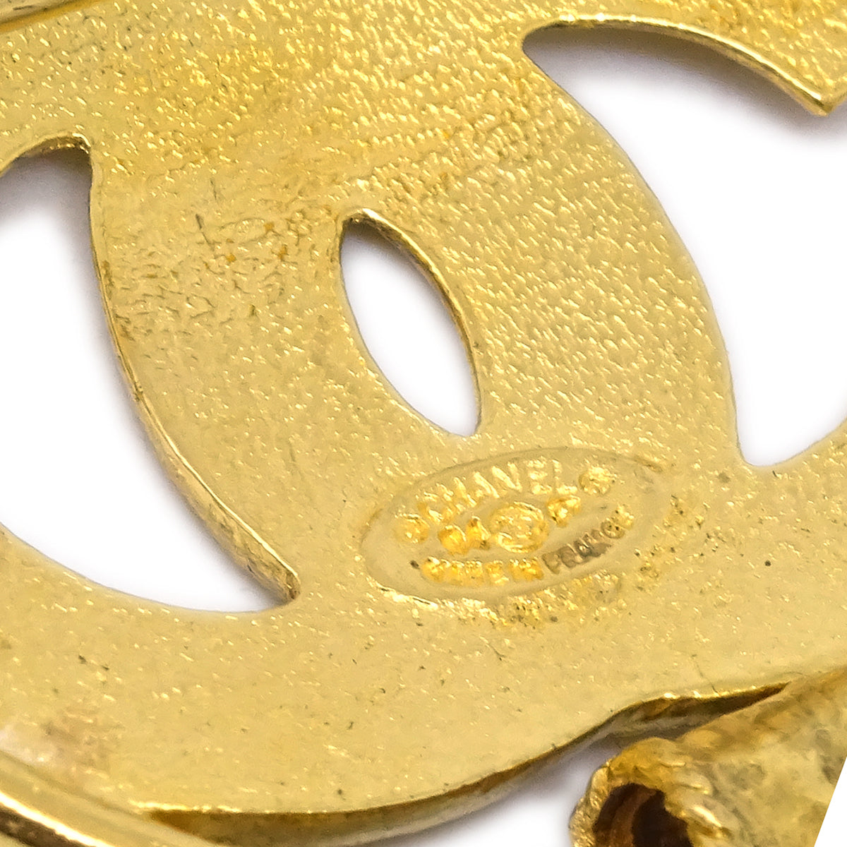 Chanel Brooch Pin Gold 94P