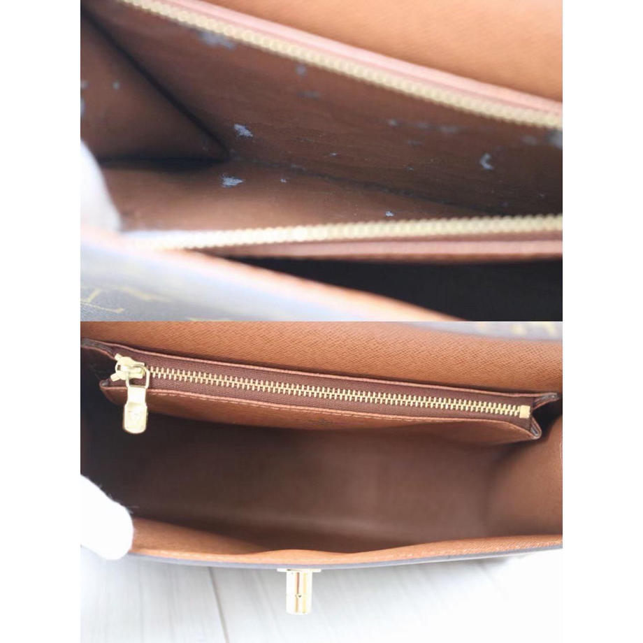 Rank A | LV Monogram Malesherbes Handbag |082610