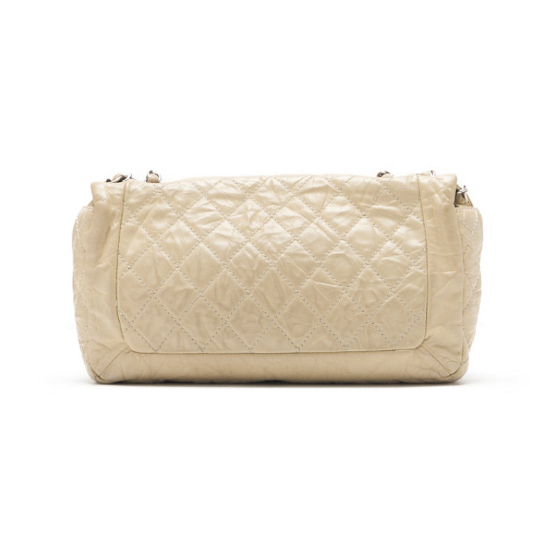 CHANEL 【CHANEL】 Matrasse Chain Shoulder Vintage Ivory (Silver G) Mini shoulder bag shoulder bag Hybrid 【 Ship】 Vintage shoulder bag Mini shoulder bag Lady shoulder bag
