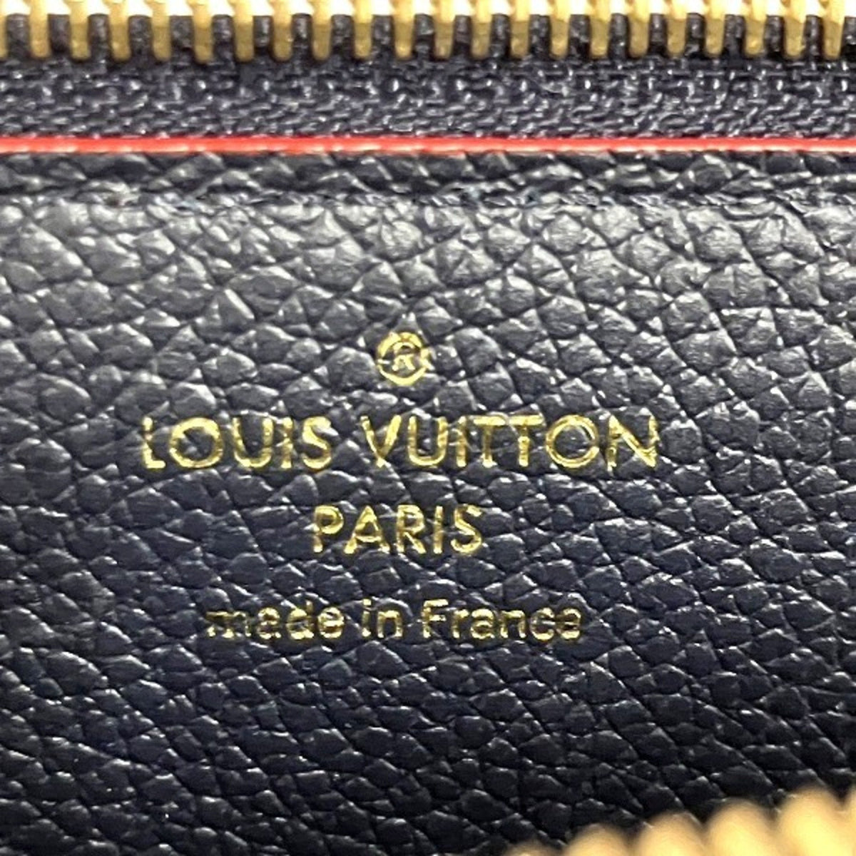 Louis Vuitton Monogram Empreinte Navy Color Monogram Empreinte Coin Purse/Coin Case