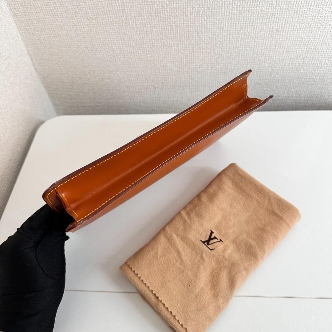 Louis Vuitton Epi Leather Sellier Dragonne Vintage - Brown Clutches, Handbags MR2104202547222A