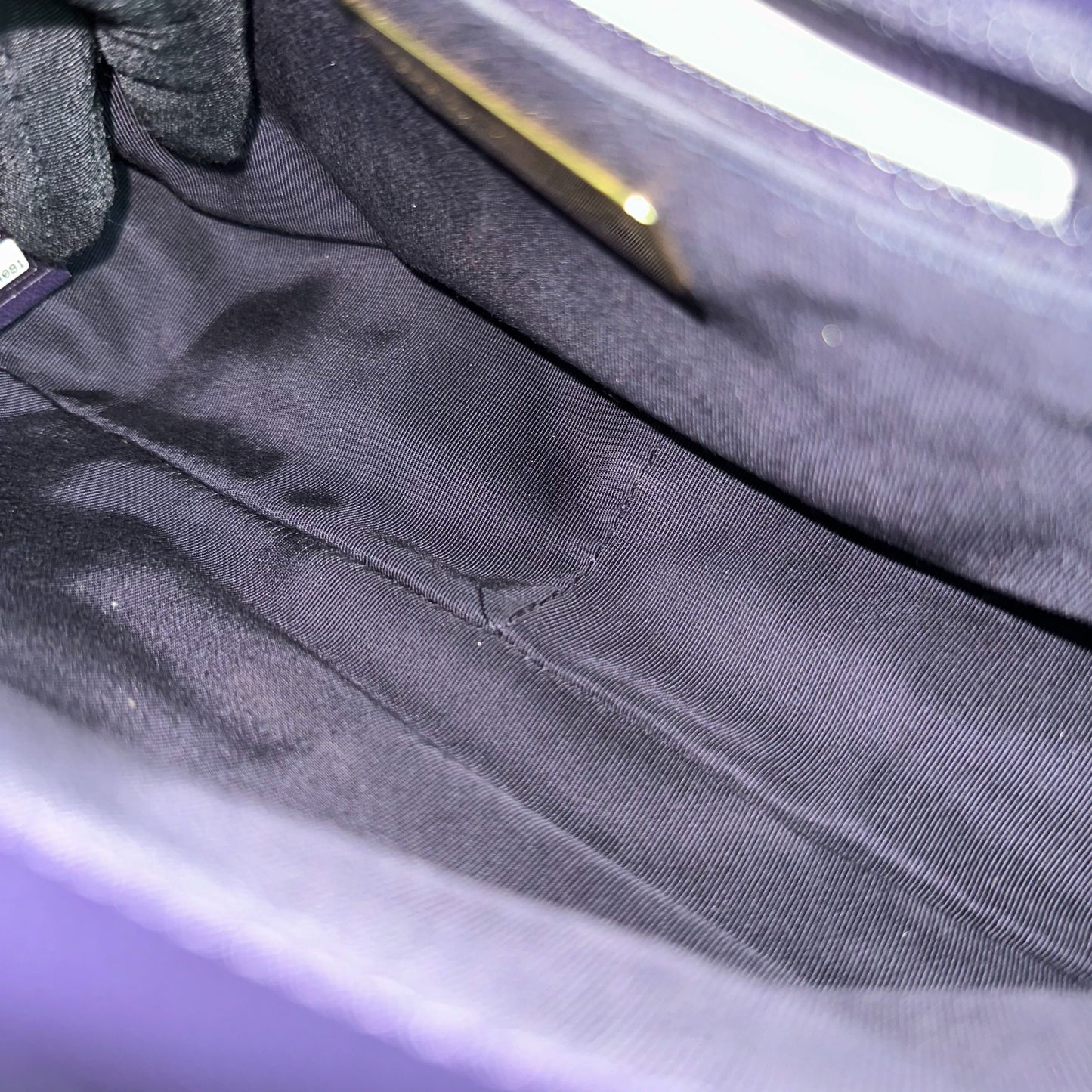 *Full Set, Receipt* C19 Small 19 Bag Goatskin Dark Purple 3-Tone 19Bag GHW No 30