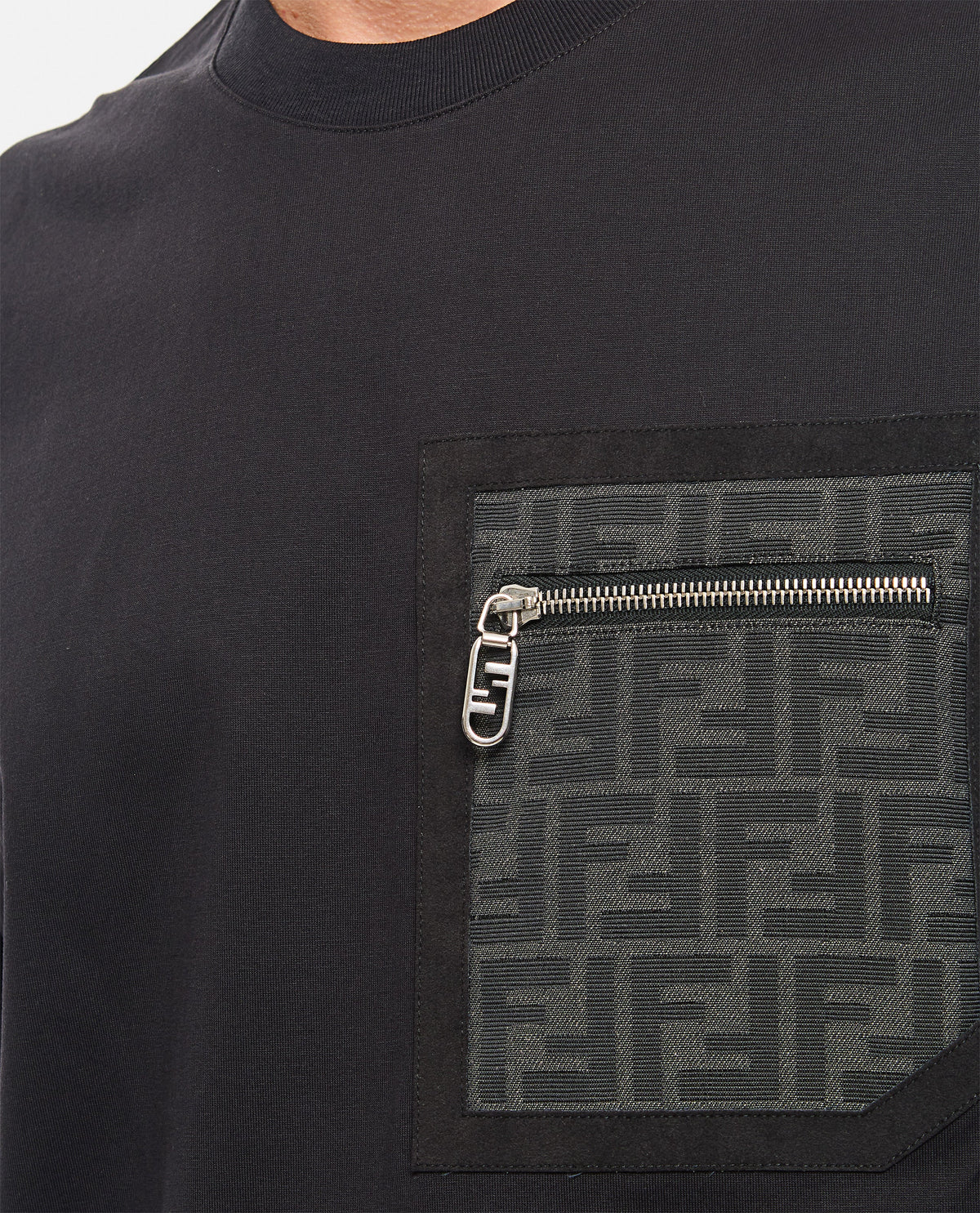 Fendi Men T-Shirt Pocket Ff
