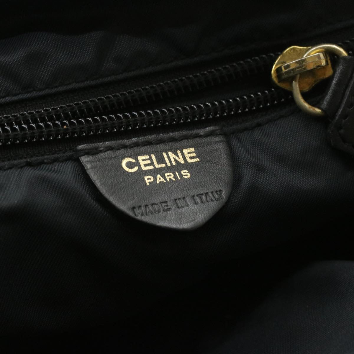 Celine Nylon Tote Bag Black am173g