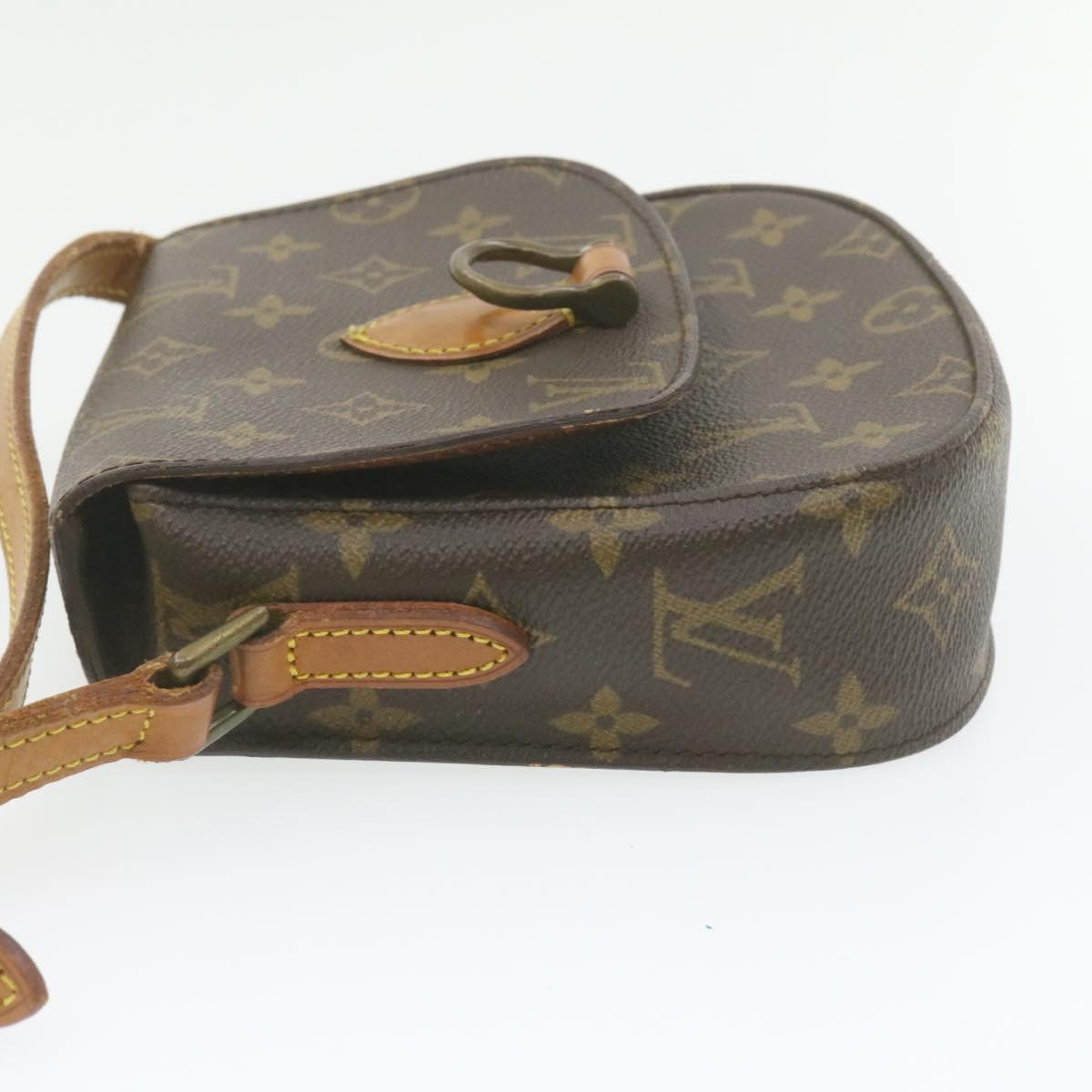 LOUIS VUITTON Monogram Saint Cloud PM Shoulder Bag M51244 LV Auth am608g