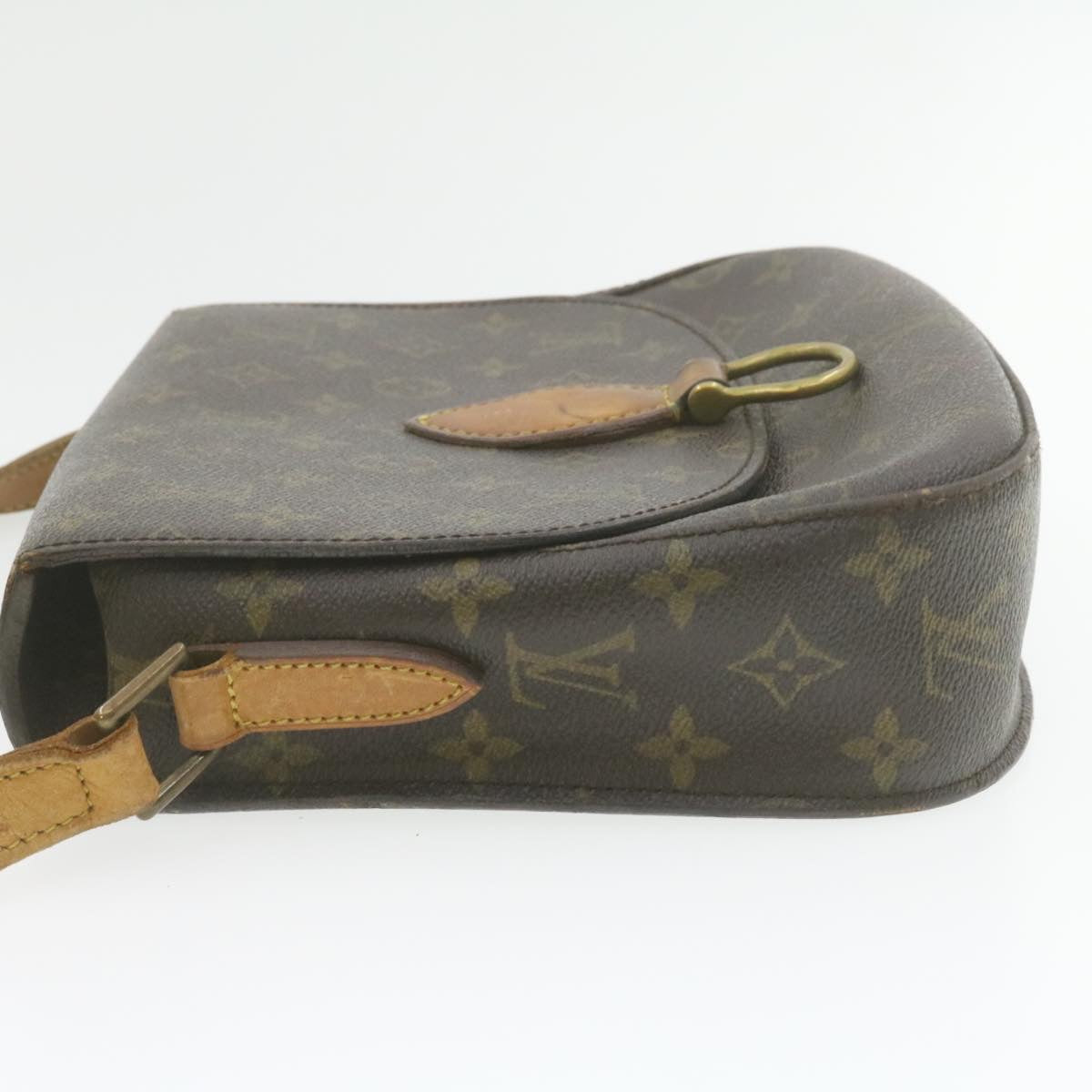 LOUIS VUITTON Monogram Saint Cloud GM Shoulder Bag M51242 LV Auth am941g