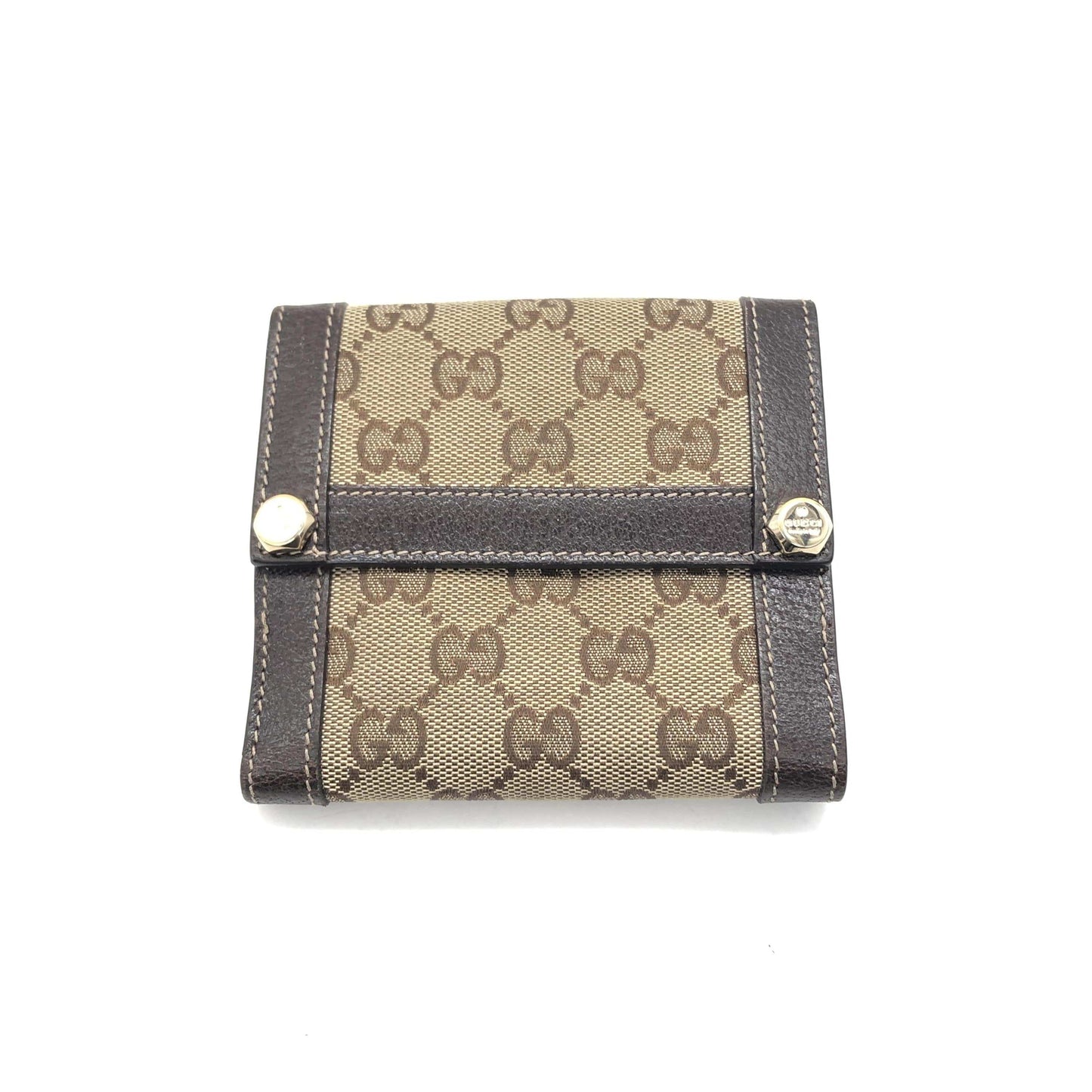 Gucci GG Canvas Compact Wallet C334797