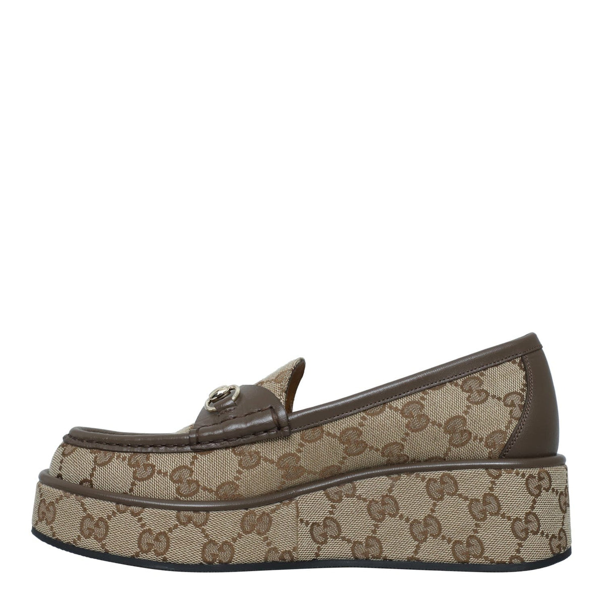 Gucci GG Horsebit Platform Loafers 38
