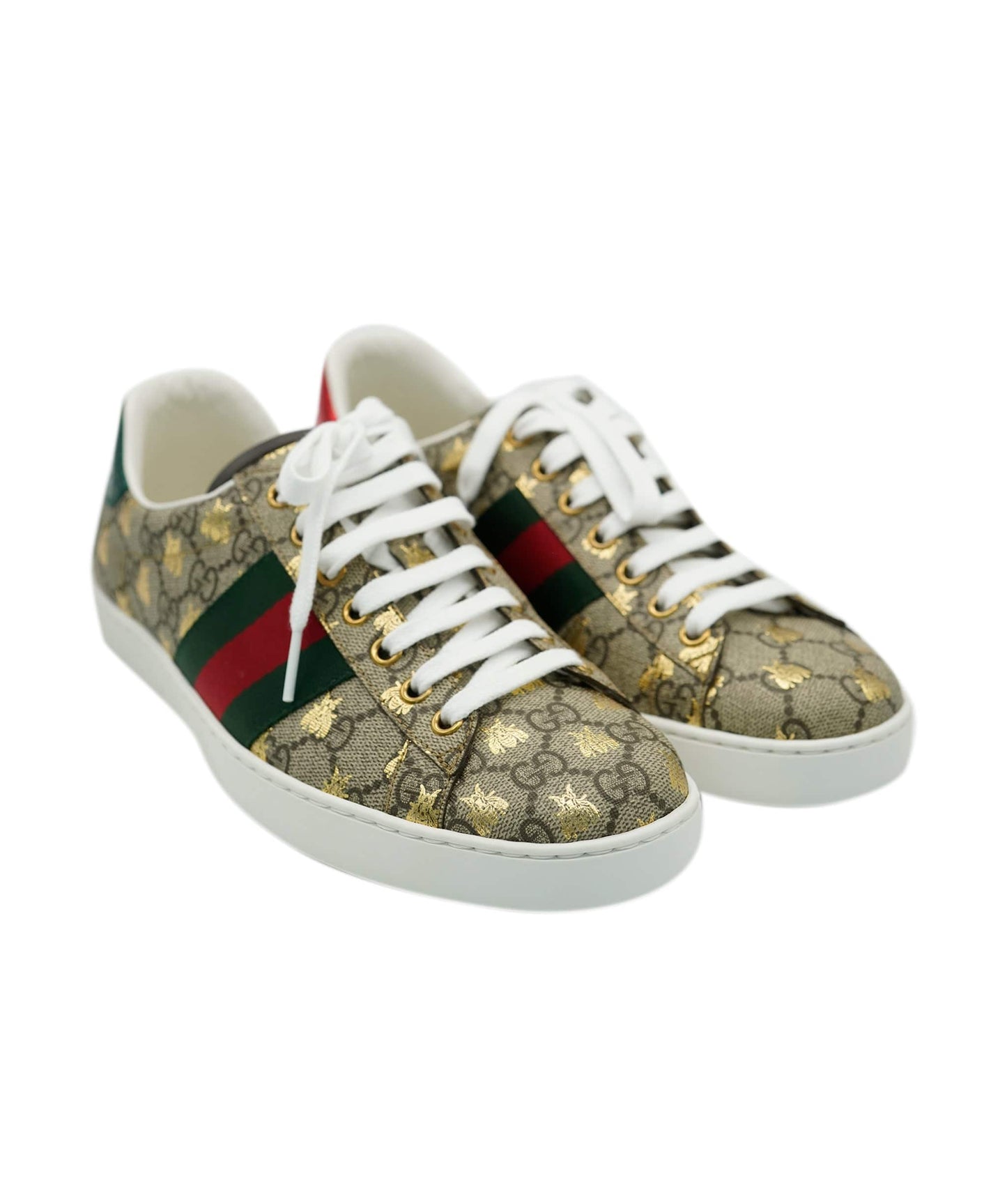 Gucci Sneakers Acs GG Supreme Bee Size 6 SKC1922