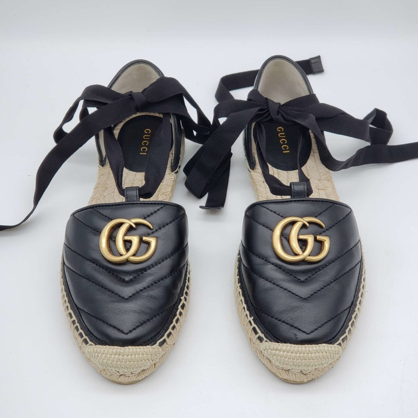Gucci Sandals GG Marmont Espadrille Shoes