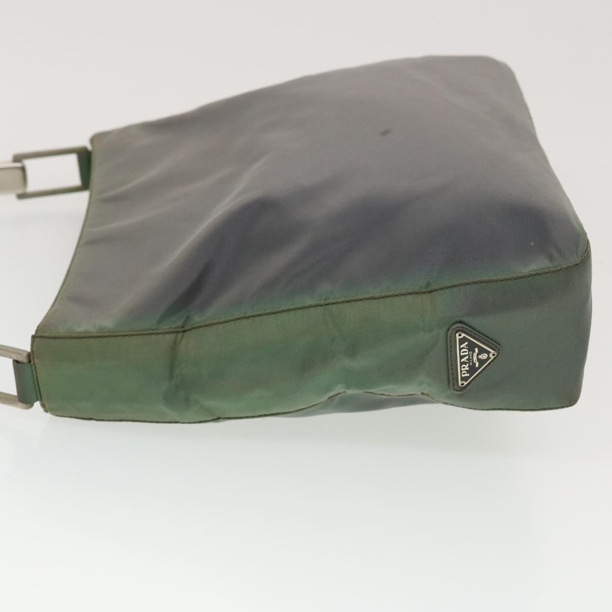 Prada Shoulder Bag Nylon Gray hk703