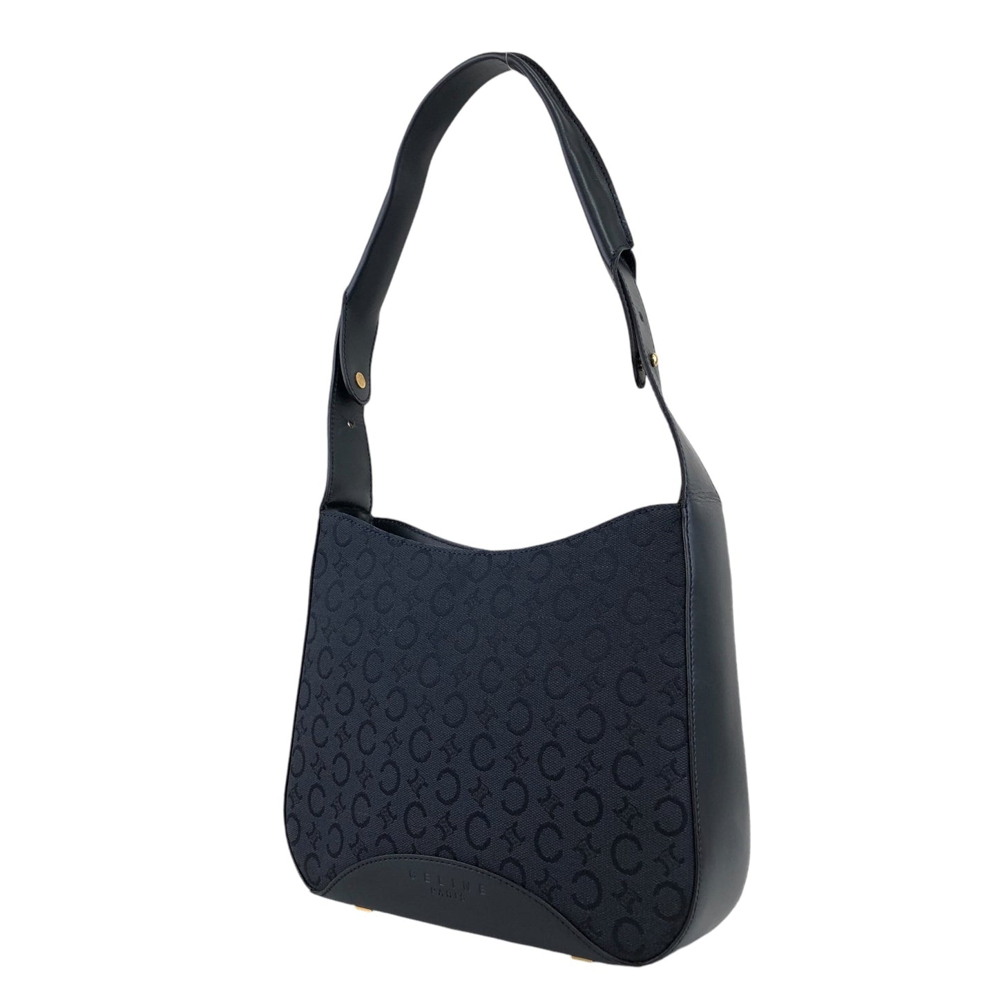 CELINE Shoulder bag Dark Navy Vintage gcrm87