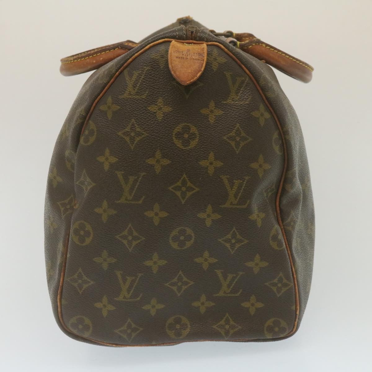 Louis Vuitton Monogram Speedy 40 Hand Bag Vintage M41522 LV Auth hs842