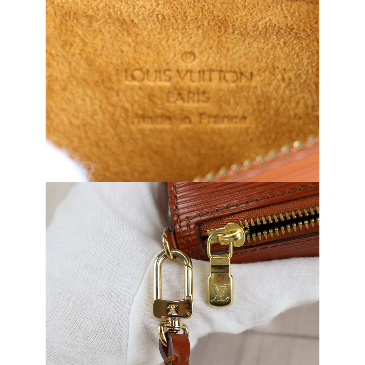 Rank A | LV Epi Papillon 30 Handbag |090303