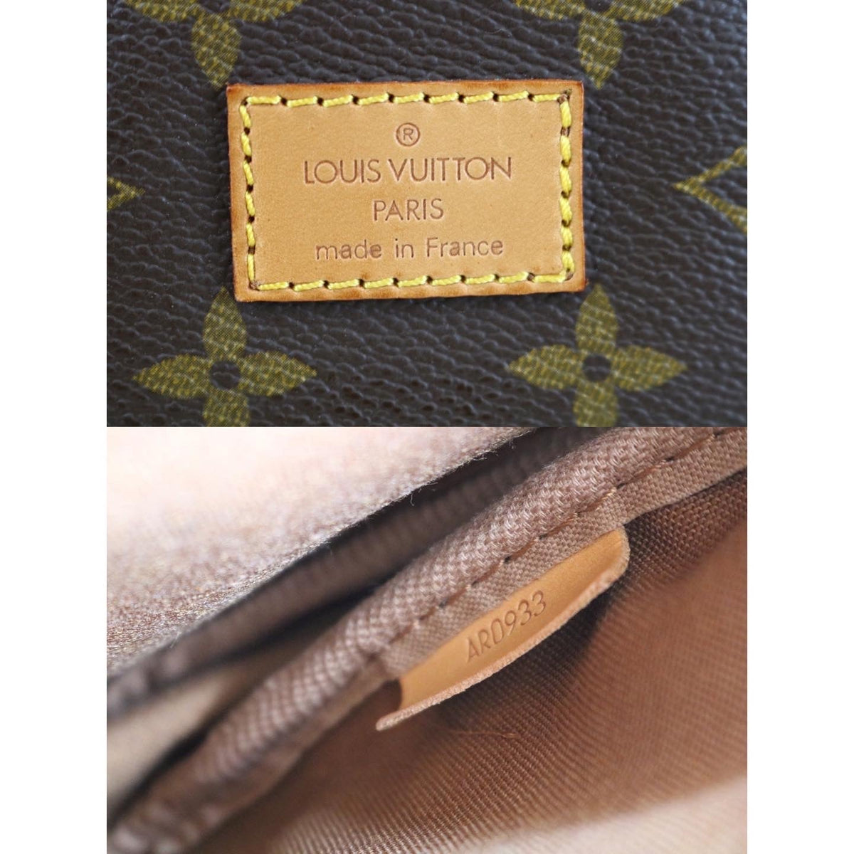 Rank A | LV Monogram Saumur MM Shoulder Bag|070203
