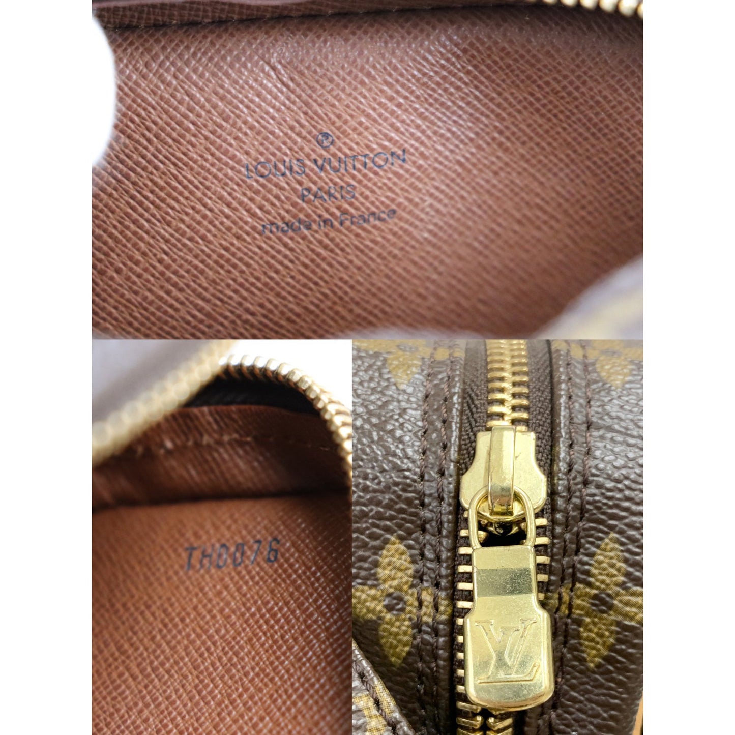 Rank A | LV Monogram Danube Shoulder Bag |073003