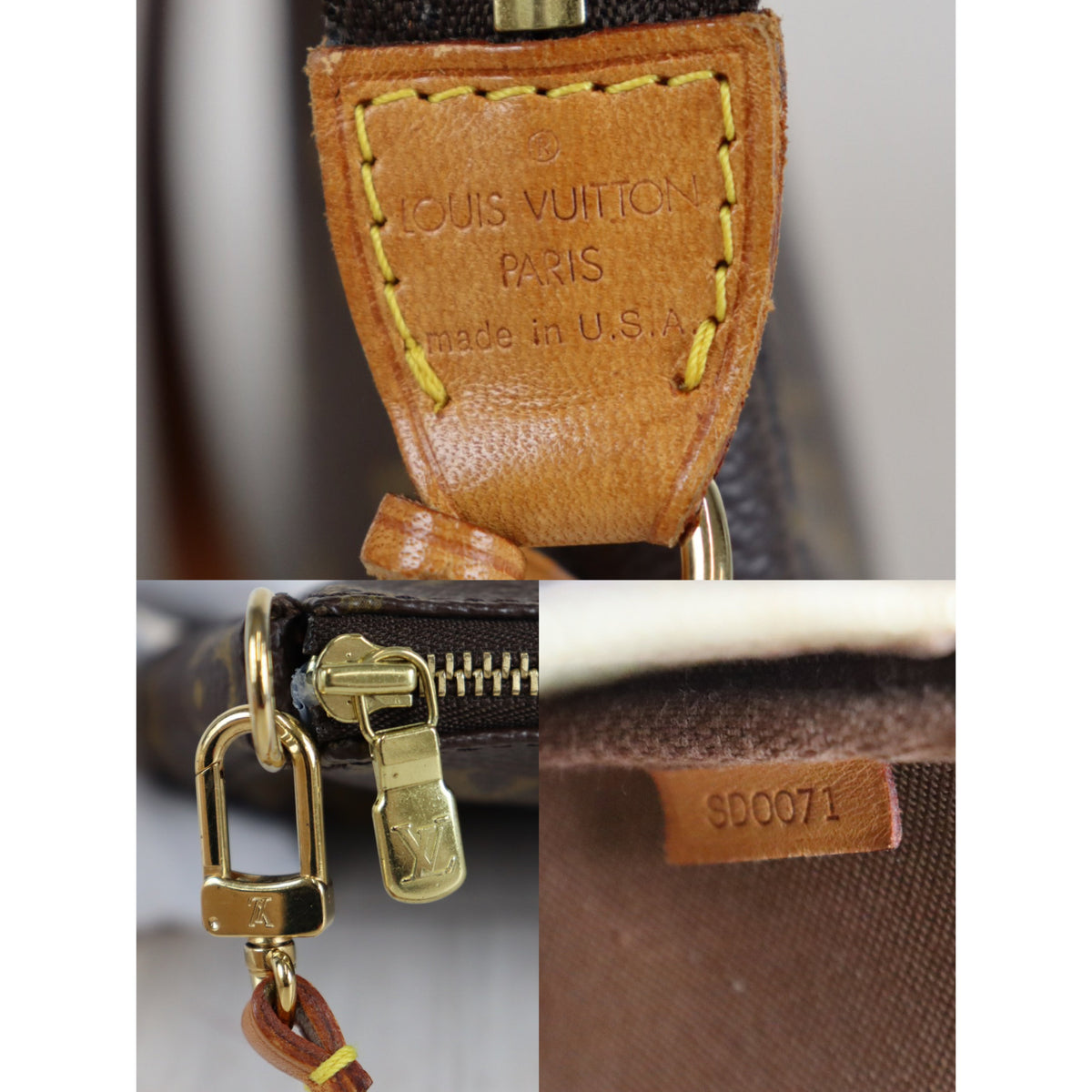 Rank AB| LV Monogram Pochette Accessoires |082402