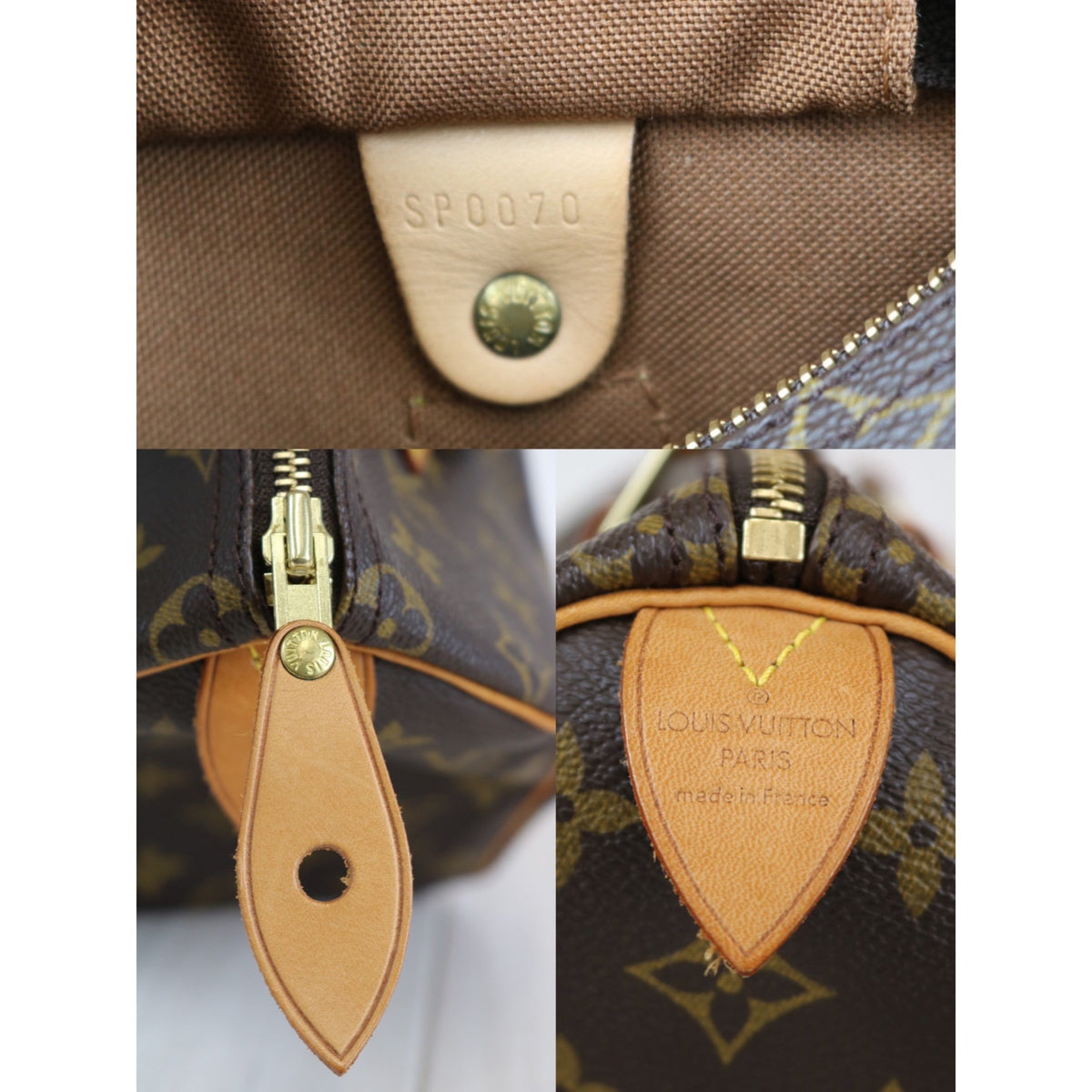Rank A | LV Monogram Speedy 25 | 031711