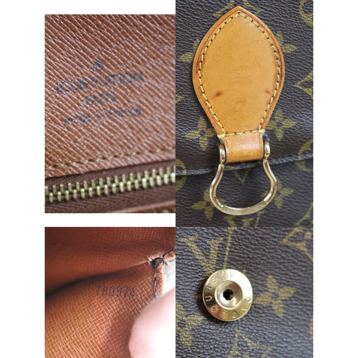 Rank AB | LV Monogram Saint Cloud GM Shoulder Bag |093011