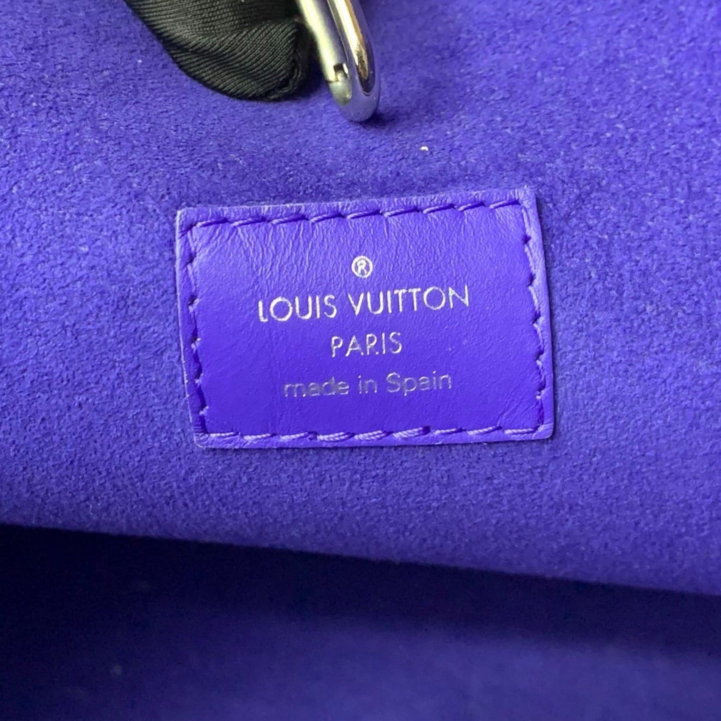 Louis-Vuitton Epi Neverfull MM Purple