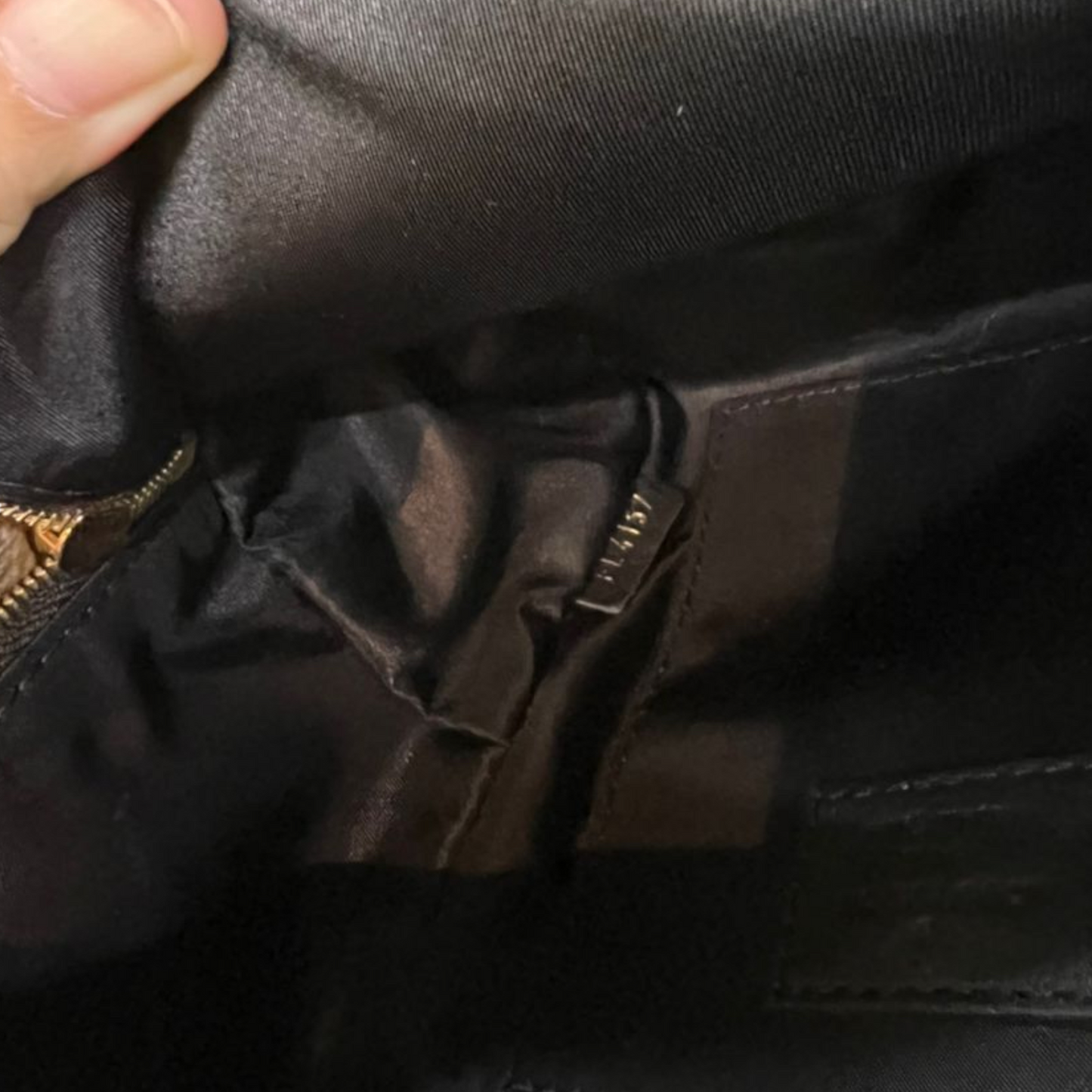 Louis-Vuitton Monogram Reverse Palm Springs Mini GHW