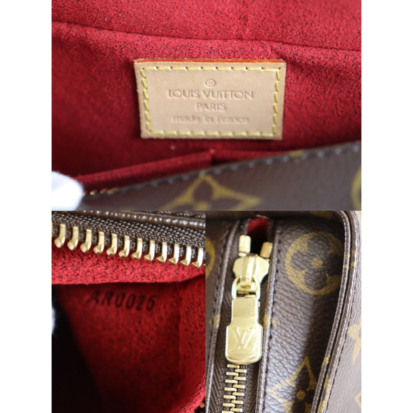Rank A |LV Monogram Viva Cite MM Shoulder Bag|080302
