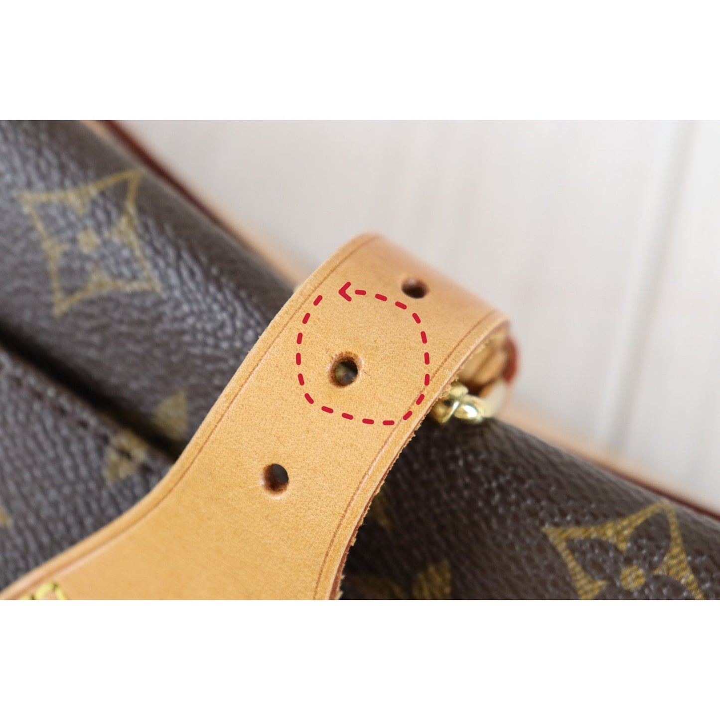 Rank AB| LV Vintage Monogram Cult Ciel Shouldbag GM |090103