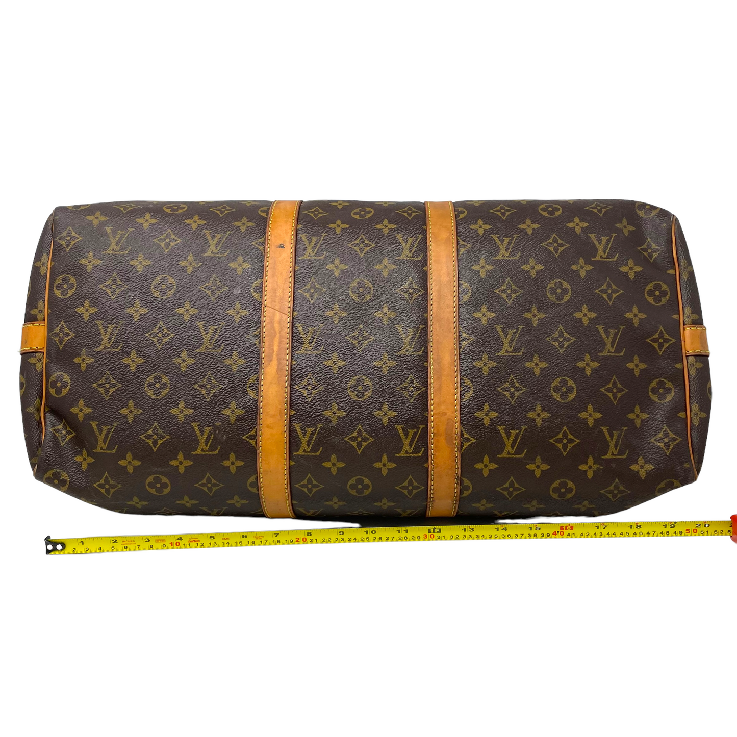 Keepall 50 Monogram Canvas Designer By Louis Vuitton Size: Large