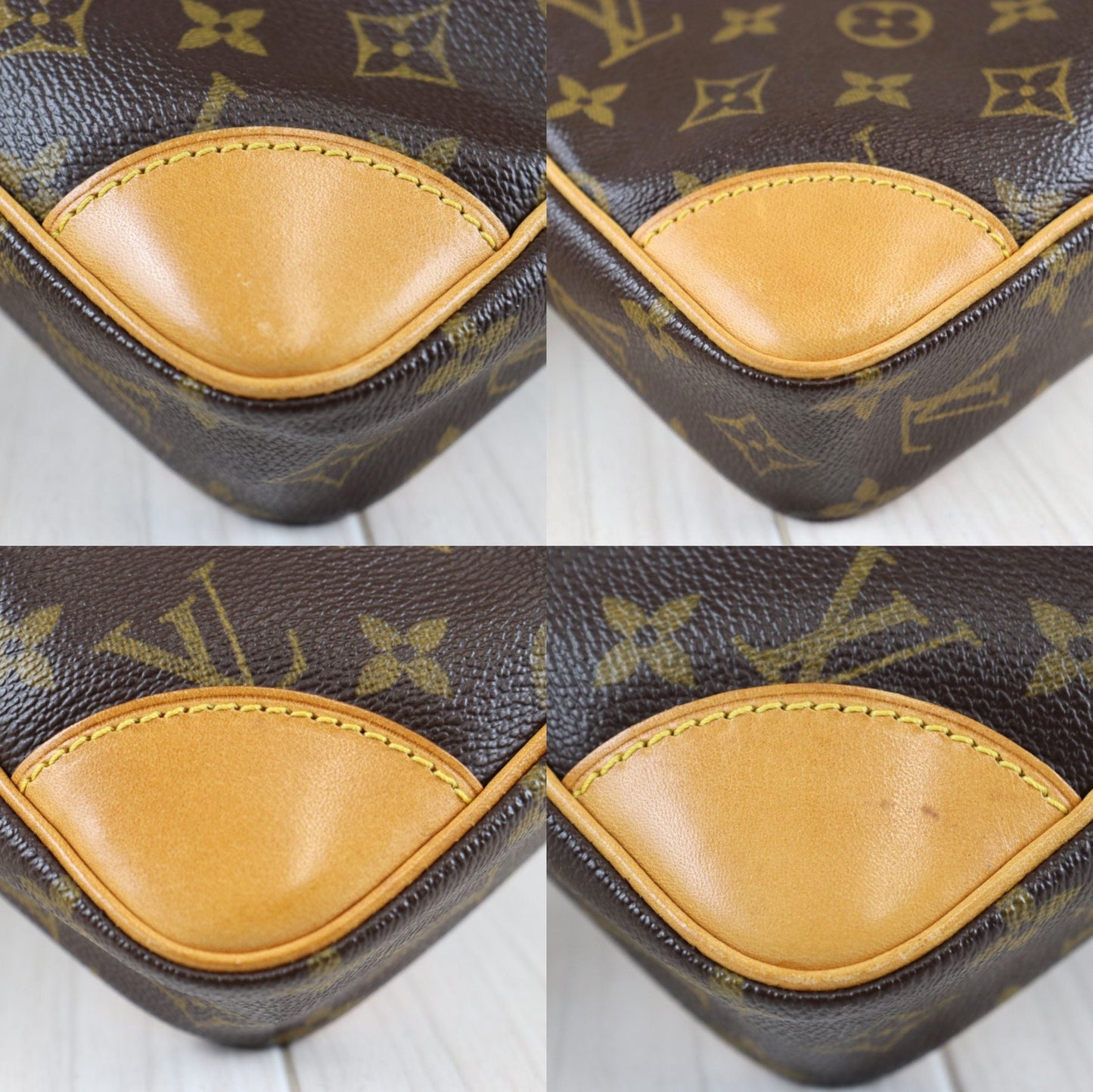 Rank A | LV Monogram Danube Shoulder Bag |072405