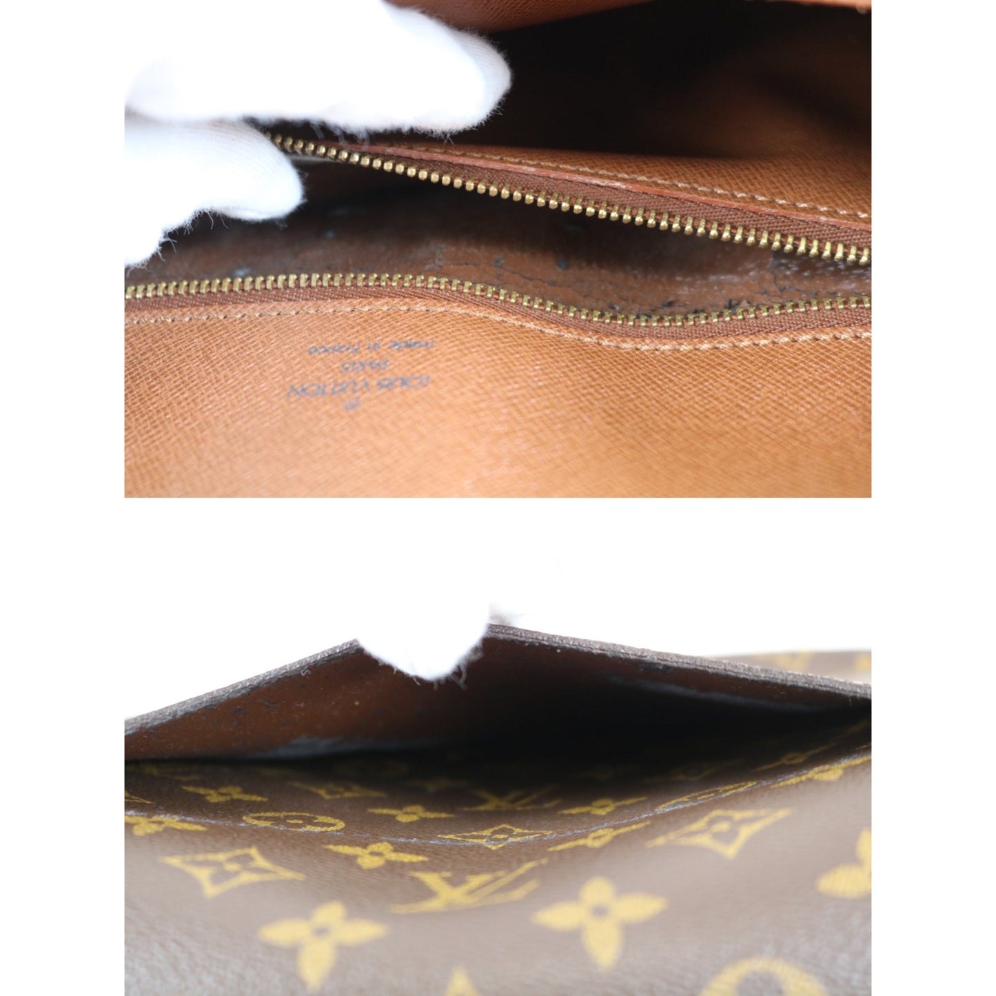 Rank A | LV Monogram Saint Cloud GM Shoulder Bag |061809